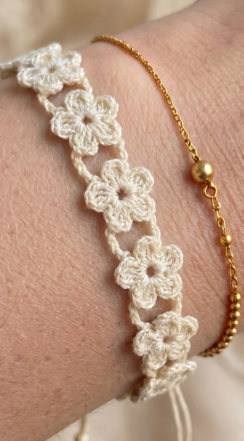 CROCHET PATTERN / Summertime Lace Bracelet Collection - 4 patterns
