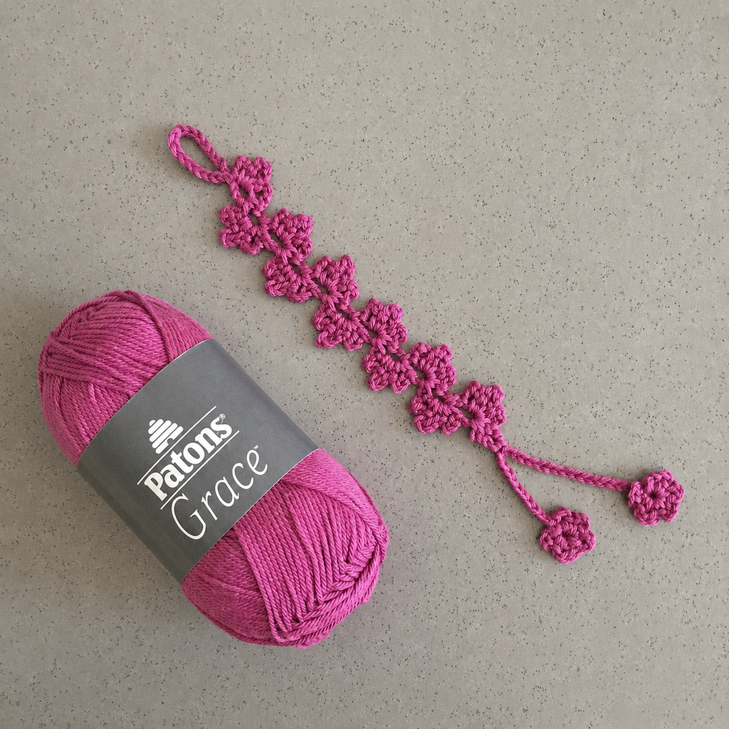 The Fuchsia Bloom Friendship Bracelet — A Quick & Beautiful– 2 Patterns in 1