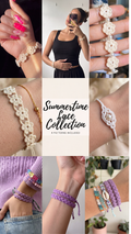 CROCHET PATTERN / Summertime Lace Bracelet Collection - 4 patterns