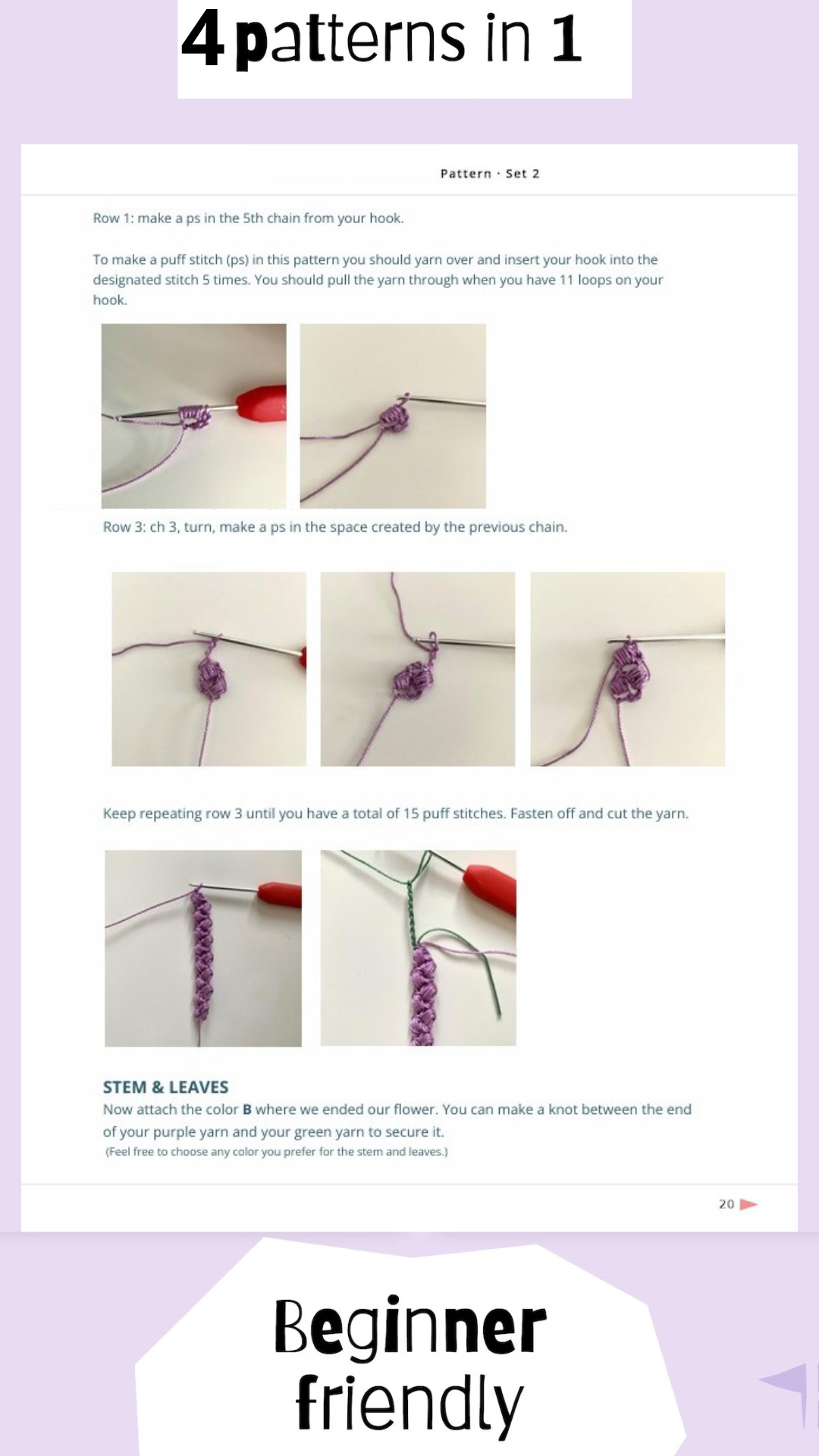 CROCHET PATTERN / Summertime Lace Bracelet Collection - 4 patterns