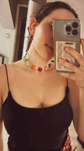 🌸 Crochet Flower Choker Pattern