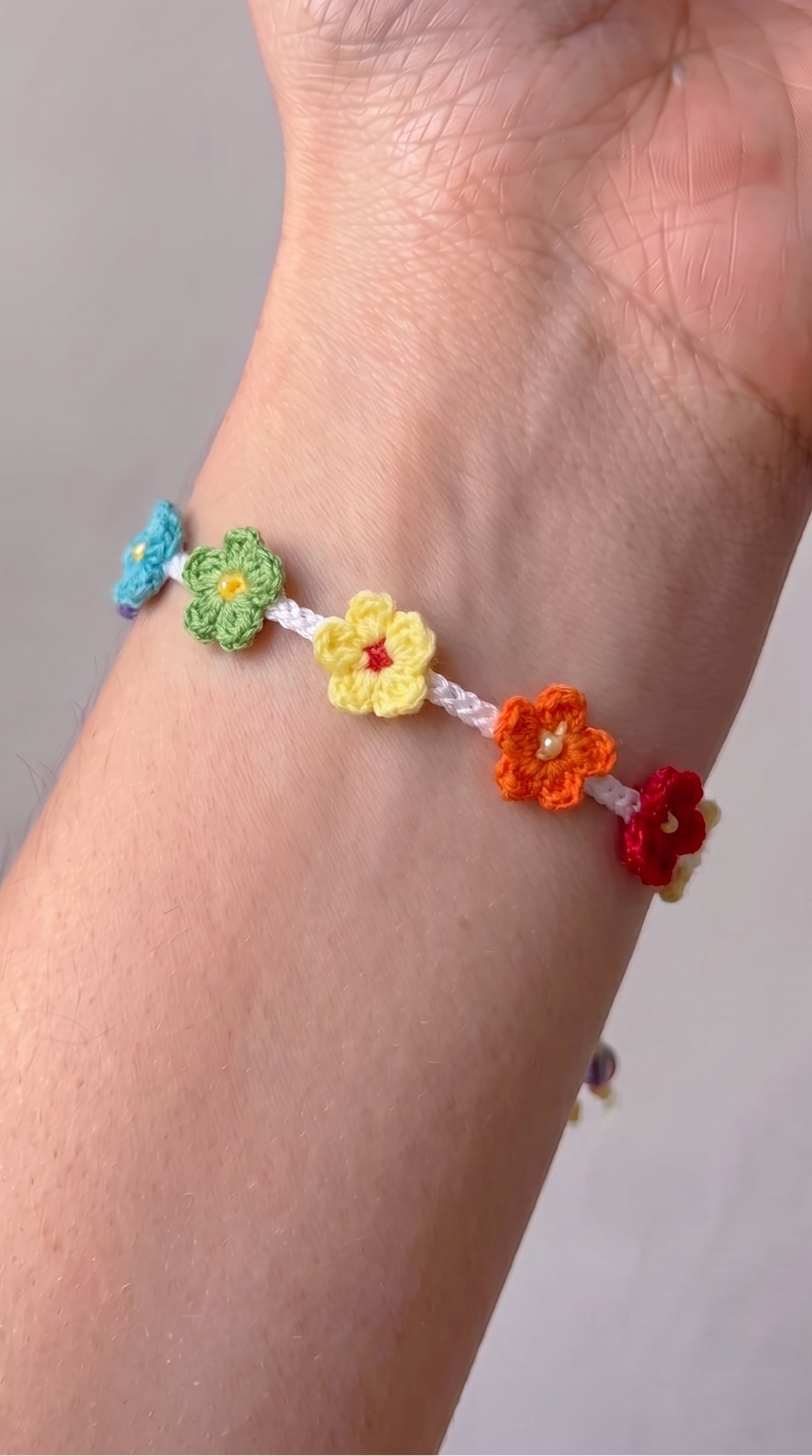 Crochet Flower Bracelet &amp; Necklace – 2 Patterns in 1
