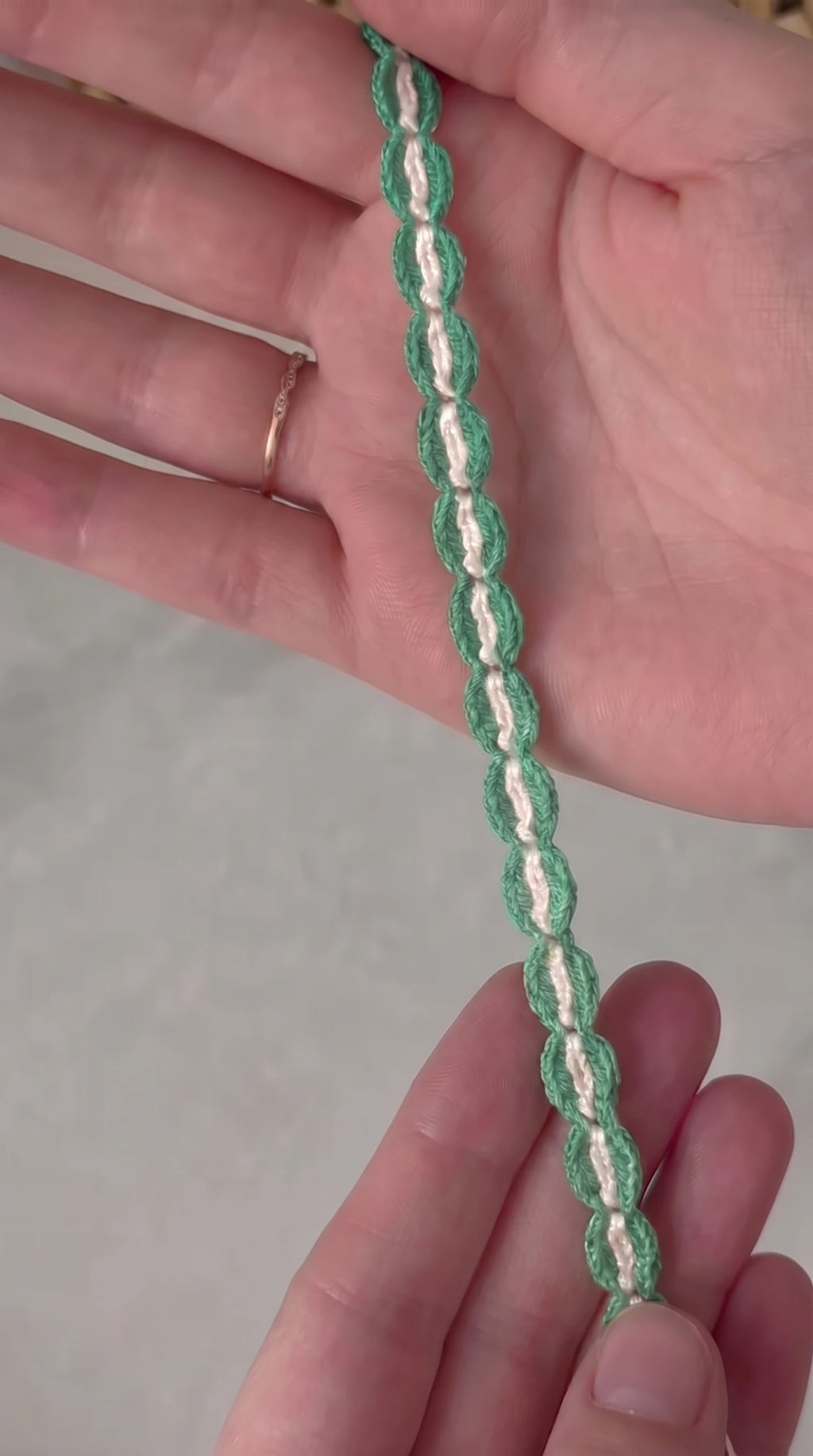⋆˙⟡ Coffee Bean Crochet Bracelet Pattern PDF | Easy Crochet Friendship Bracelet ⋆˙⟡