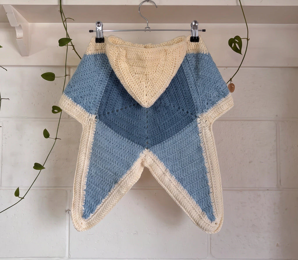Crochet Baby Starsuit Pattern PDF | Newborn Baby Sleep Sack | Instant Download